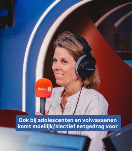 Over moeilijk eetgedrag bij tieners en volwassenen op Radio 2