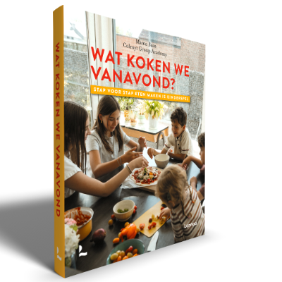 Gesigneerd kookboek "Wat koken we vanavond?"